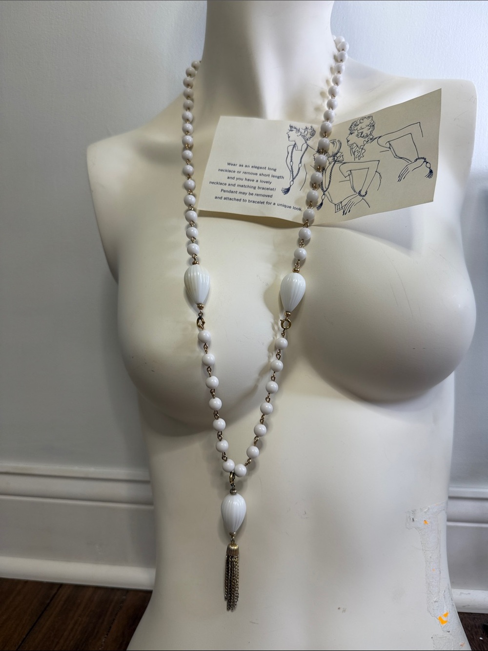 Vintage Avon (1973) Sonnet Convertible Necklace / Bracelet